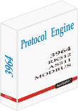 Protocols 3964, 3964R, RK512, MODBUS, AS511