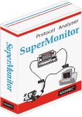 Serial Data Analyzer, with options for RS-232, RS-485, PCMCIA PC Card. The tool for serial protocol analysis, RS-232 monitoring and data recording